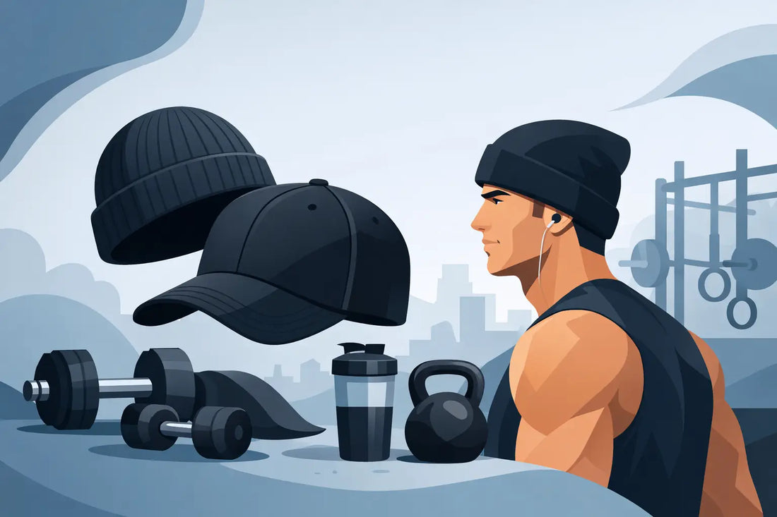 Mens Gym Hats and Beanies That Earn It