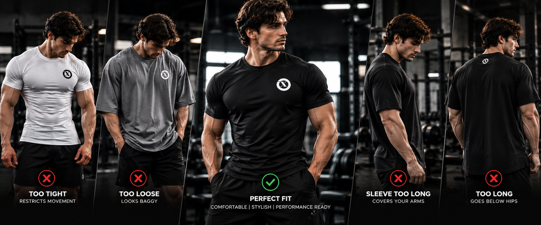 How Mens Gym Shirts Should Fit