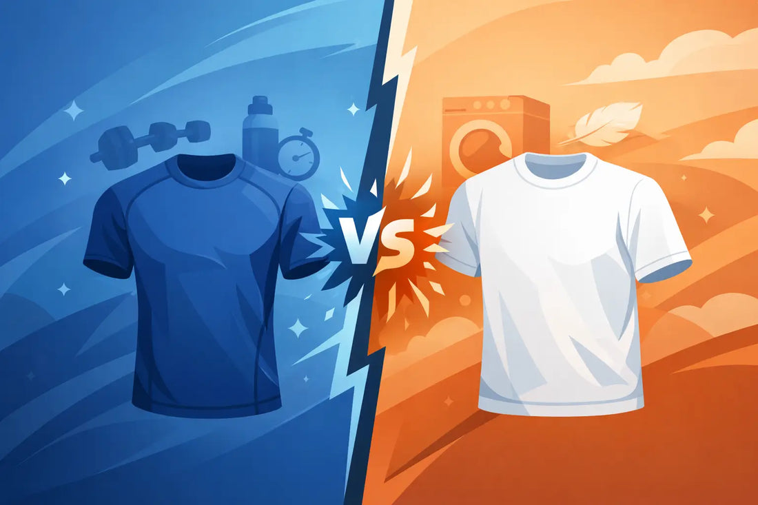 Training Tee vs Cotton Shirt: Which Wins?