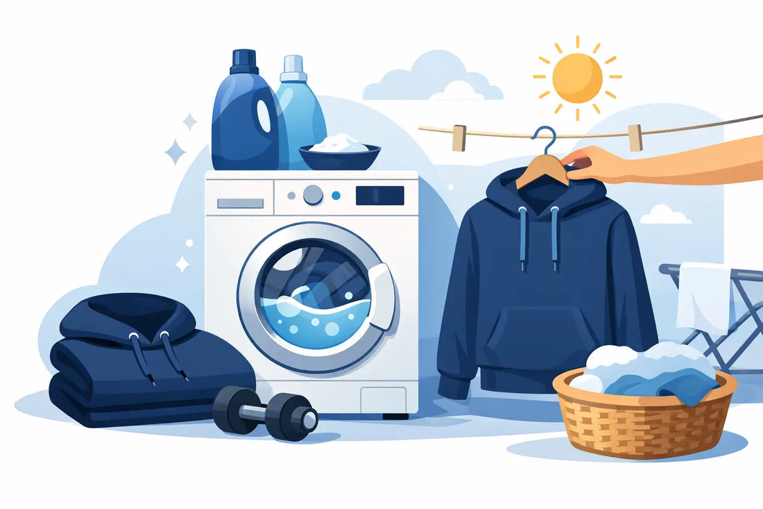 How to Wash Gym Hoodies Without Killing the Fit